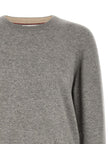 Brunello Cucinelli Grauer Kaschmir-Strickjacke