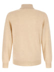 Brunello Cucinelli Beige Kaschmir-Poloshirt