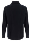 Brunello Cucinelli Bluse aus blauer Schurwolle