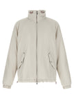 Brunello Cucinelli Weiße Shell-Jacke aus Polyester