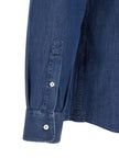Brunello Cucinelli Blaue Baumwollbluse