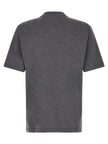 Brunello Cucinelli Graues Baumwoll-T-Shirt