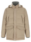 Brunello Cucinelli Beige Polyamid-Parka