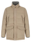 Brunello Cucinelli Beige Polyamid-Parka