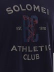 Brunello Cucinelli Blaues Baumwoll-T-Shirt