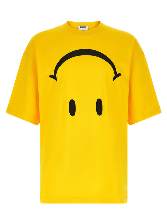 Moschino Bicolor Baumwoll-T-Shirt