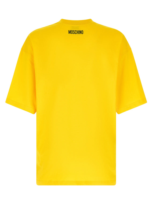 Moschino Bicolor Baumwoll-T-Shirt