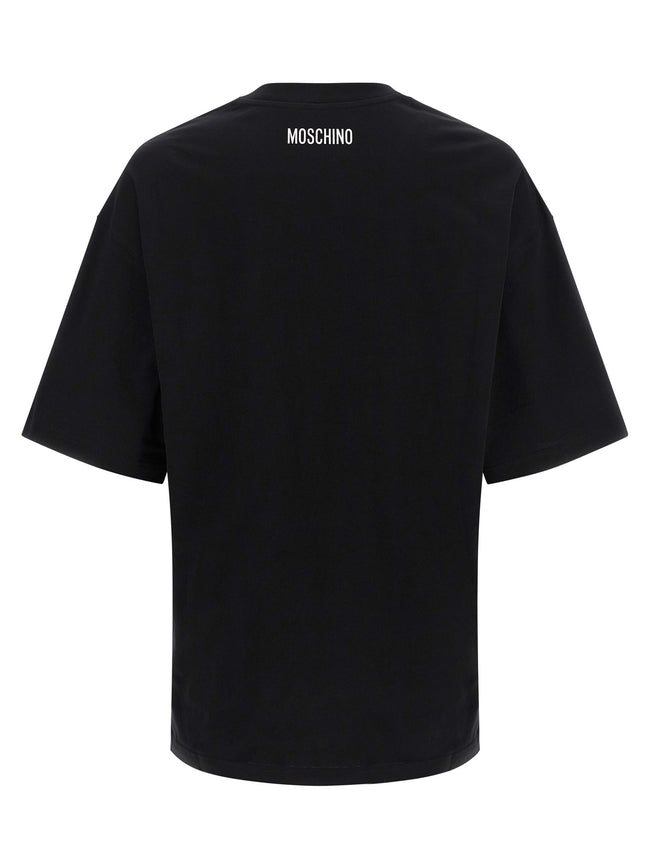 Moschino Bicolor Baumwoll-T-Shirt