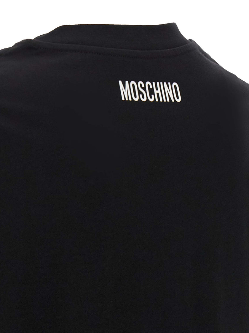 Moschino Bicolor Cotton T-Shirt