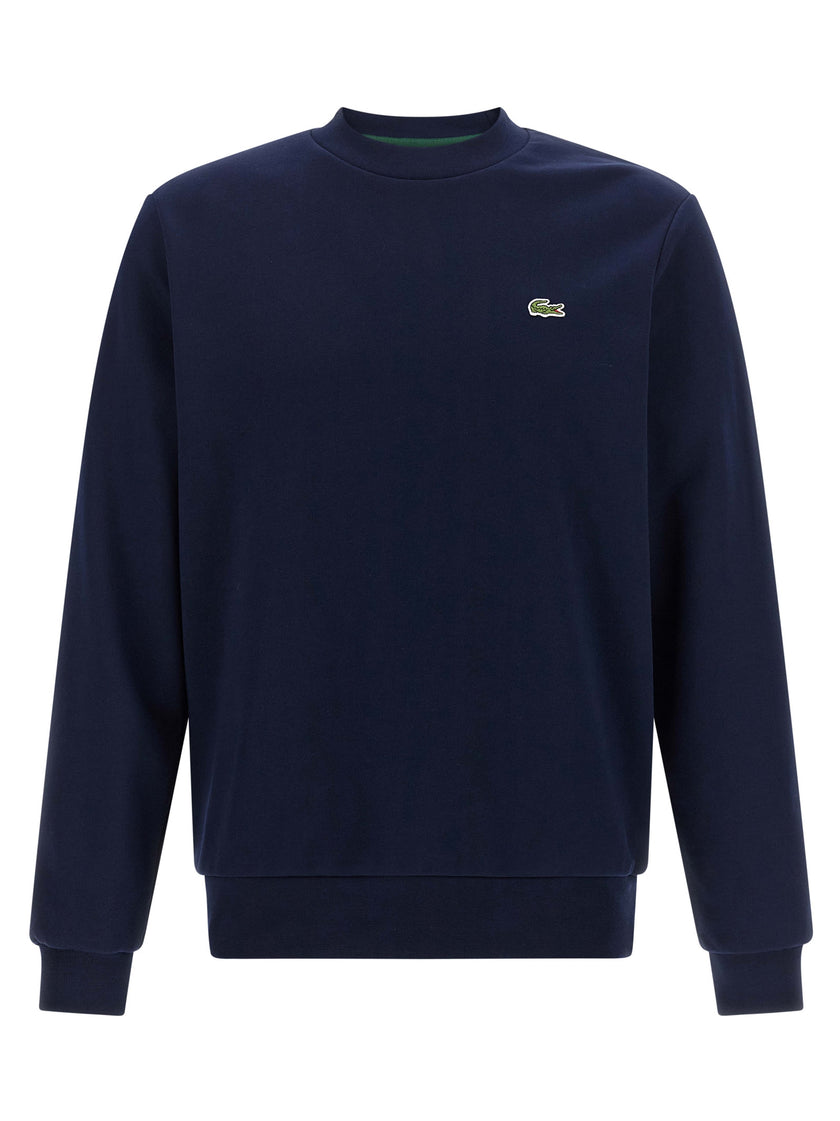 Lacoste Blauer Baumwoll-Sweatshirt