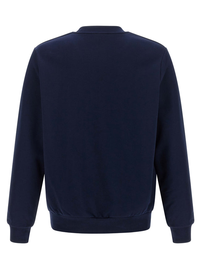 Lacoste Blaues Baumwoll-Sweatshirt