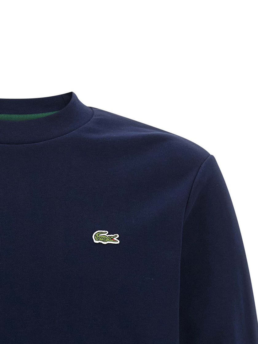 Lacoste Blauer Baumwoll-Sweatshirt