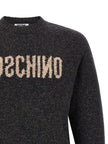 Moschino Grauer Wollcardigan