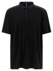 Arc'teryx Veilance Schwarzes Woll-Poloshirt