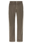 Jacob Cohen Graue Baumwoll-Chino-Hose