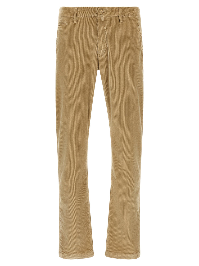 Jacob Cohen Beige Baumwoll-Chino-Hose