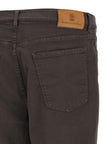 Brunello Cucinelli Braune Baumwolljeans mit geradem Bein