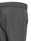 Brunello Cucinelli Graue Hose aus reiner Schurwolle