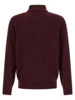 Brunello Cucinelli Bordeaux Kaschmir Poloshirt