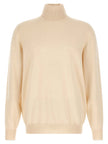 Brunello Cucinelli Weicher Kaschmir-Cardigan in Weiß