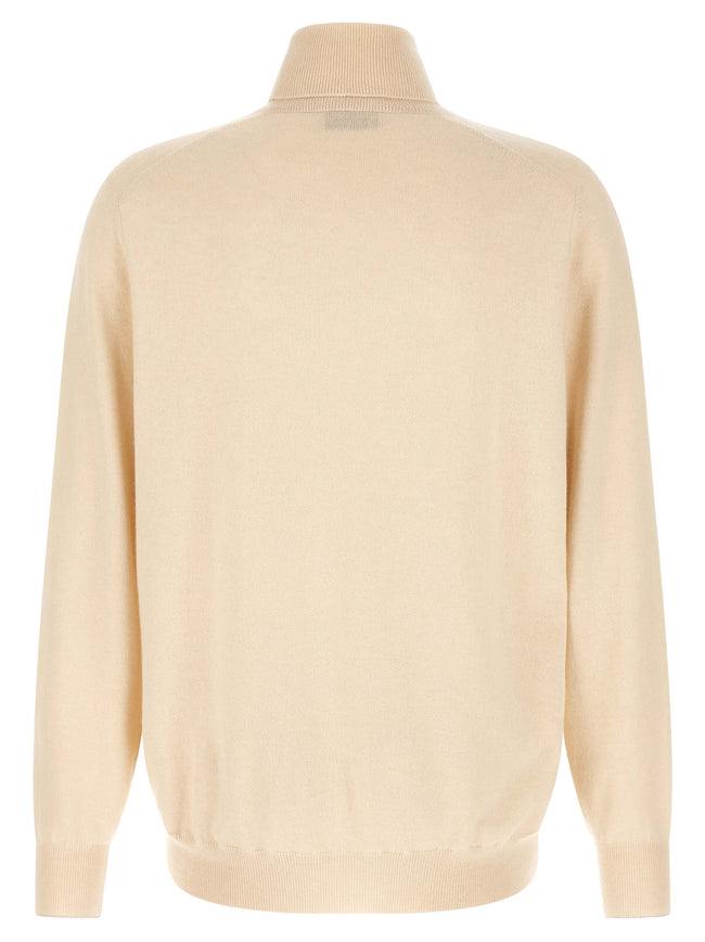 Brunello Cucinelli Weicher Kaschmir-Cardigan in Weiß