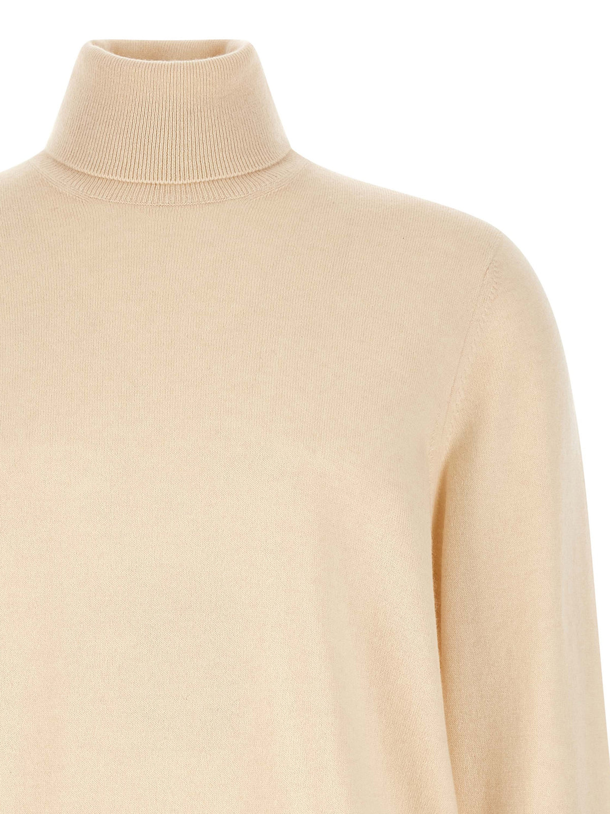 Brunello Cucinelli Soft Cashmere Cardigan in White