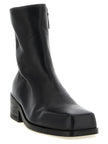Marsell Schwarze Stiefeletten aus Kalbsleder