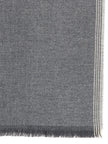 Brunello Cucinelli Grauer Wollschal
