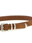 Brunello Cucinelli Brauner Kalbsleder Gürtel Regular