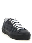 Burberry Graue Polyamid Low-Top-Sneaker