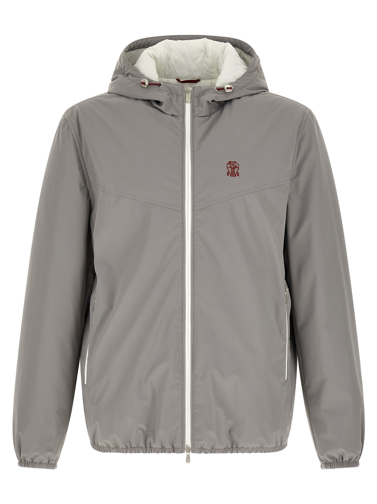 Brunello Cucinelli Grey Polyamide Jacket
