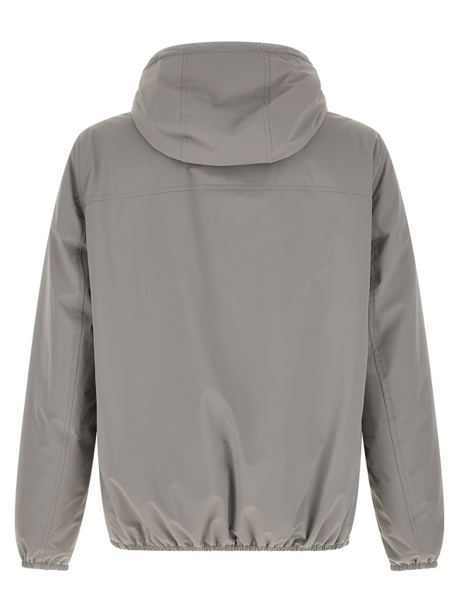 Brunello Cucinelli graue Jacke aus Polyamid
