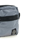 Stone Island Graue Crossbody-Tasche aus Polyamid