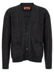 Missoni Mehrfarbige Strickjacke aus Viskose