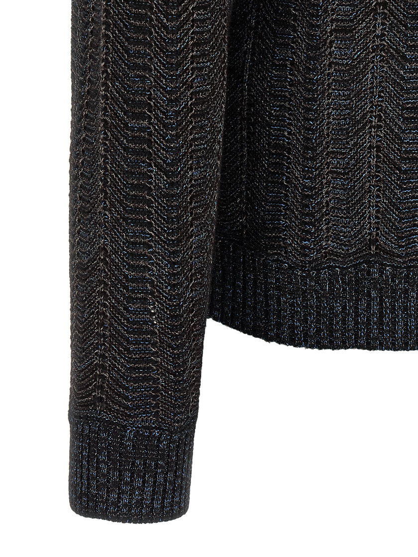 Missoni Mehrfarbige Strickjacke aus Viskose