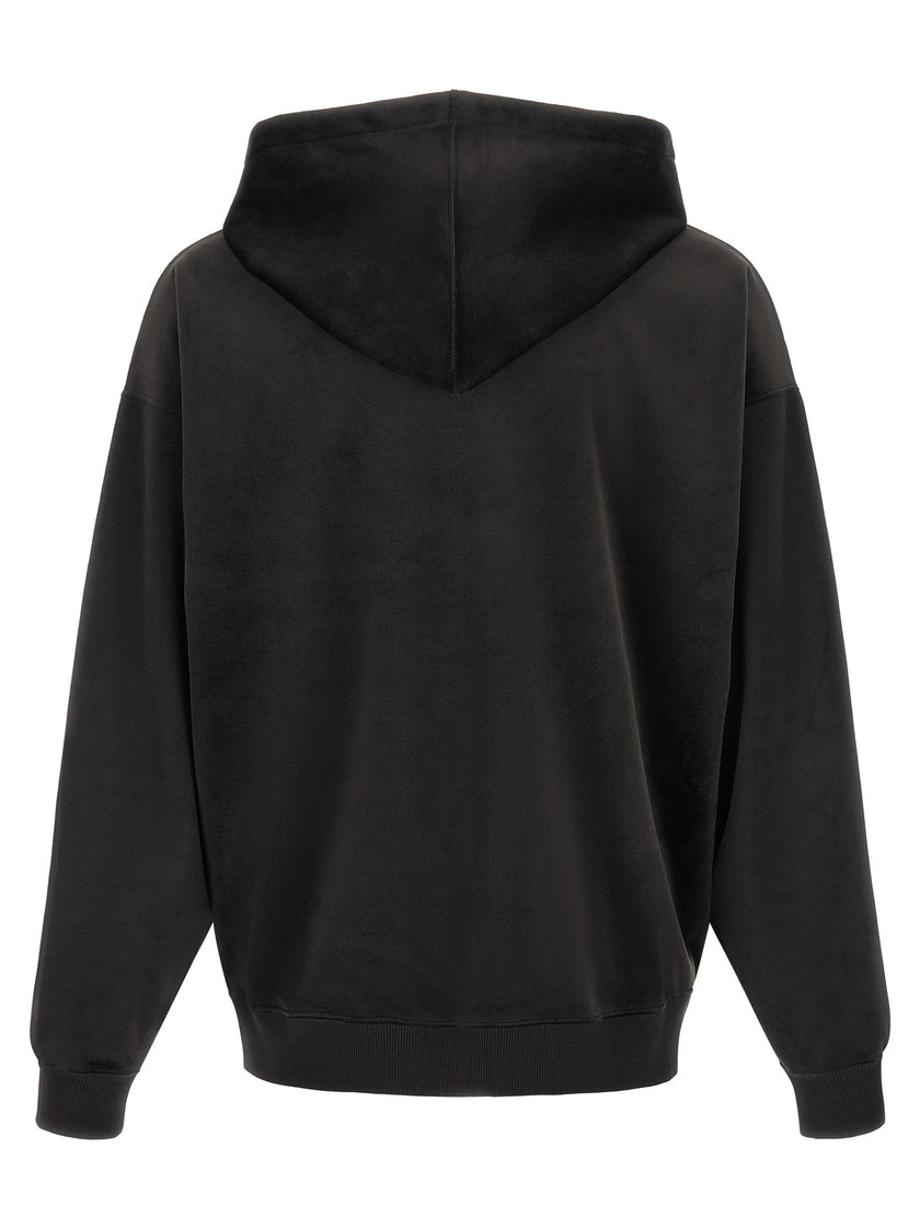 Y-3 Schwarzer Pullover aus recyceltem Polyester