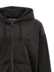 Y-3 Schwarzer Pullover aus recyceltem Polyester