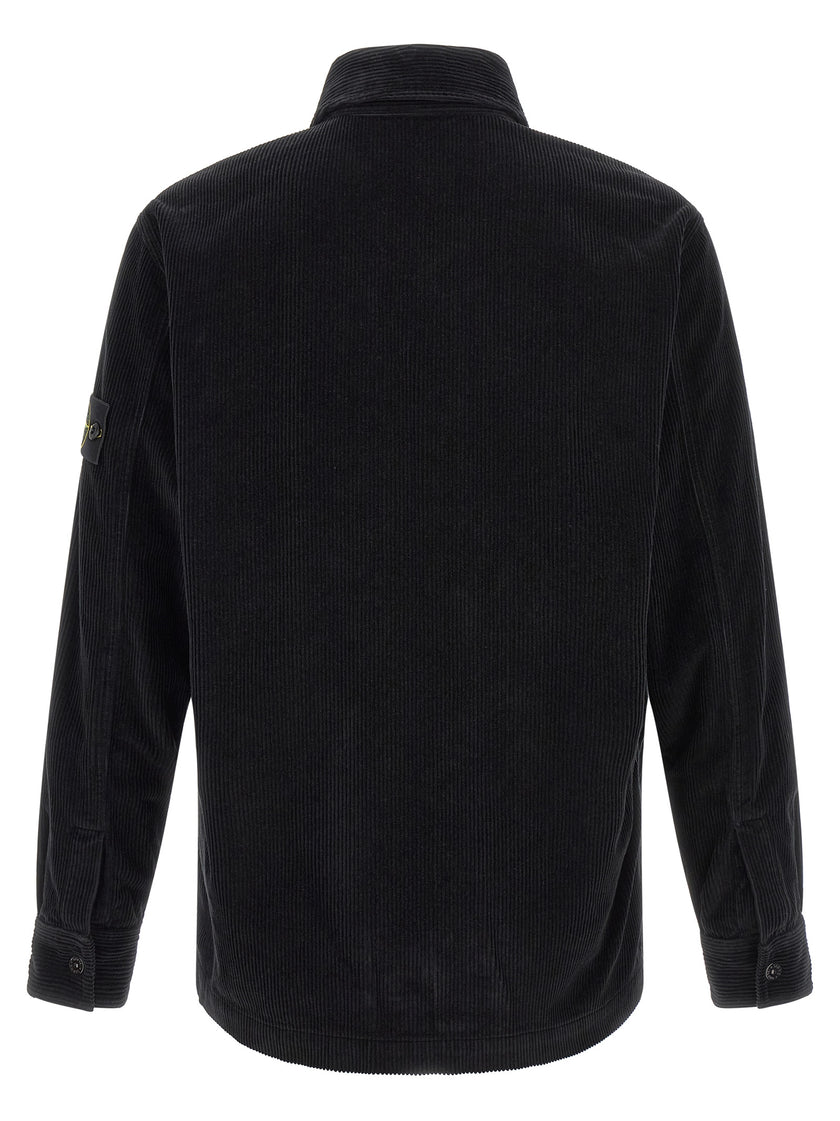 Stone Island Schwarze Baumwollbluse