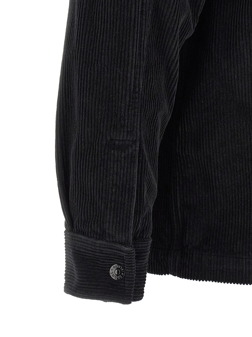 Stone Island Schwarze Baumwollbluse