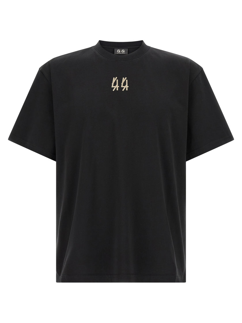 44 Label Group Schwarzer Baumwoll-Sportswear-Artikel