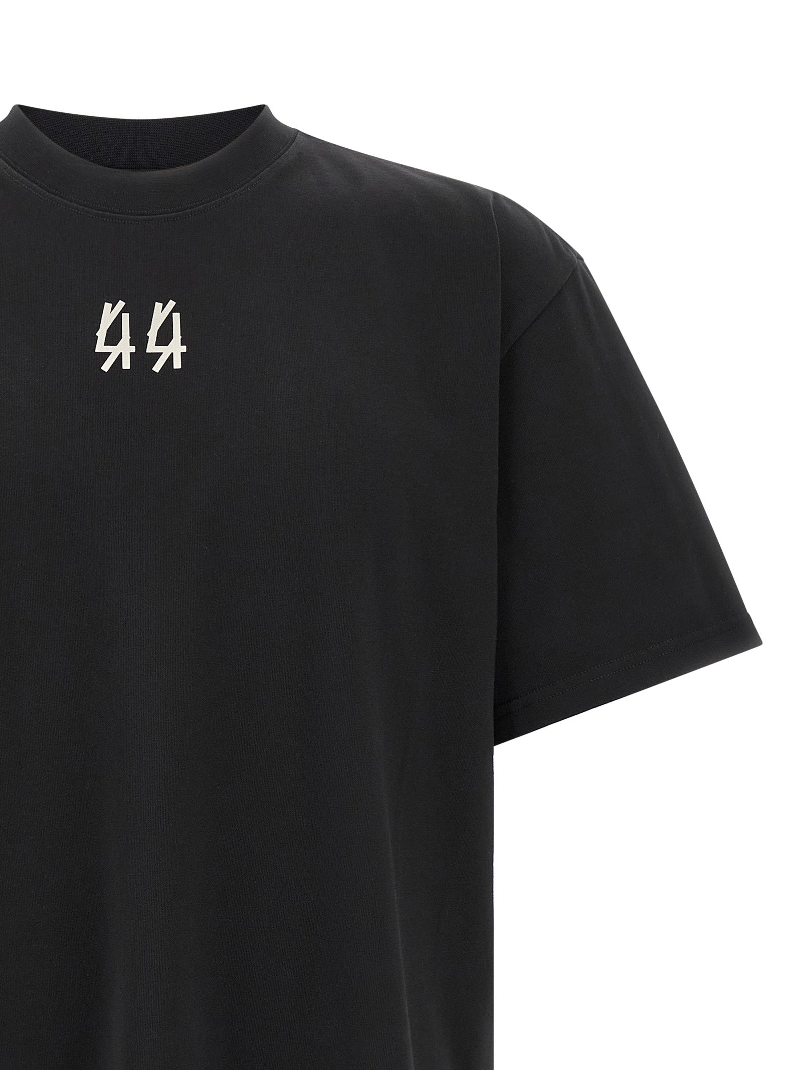 44 Label Group Schwarzer Baumwoll-Sportswear-Artikel