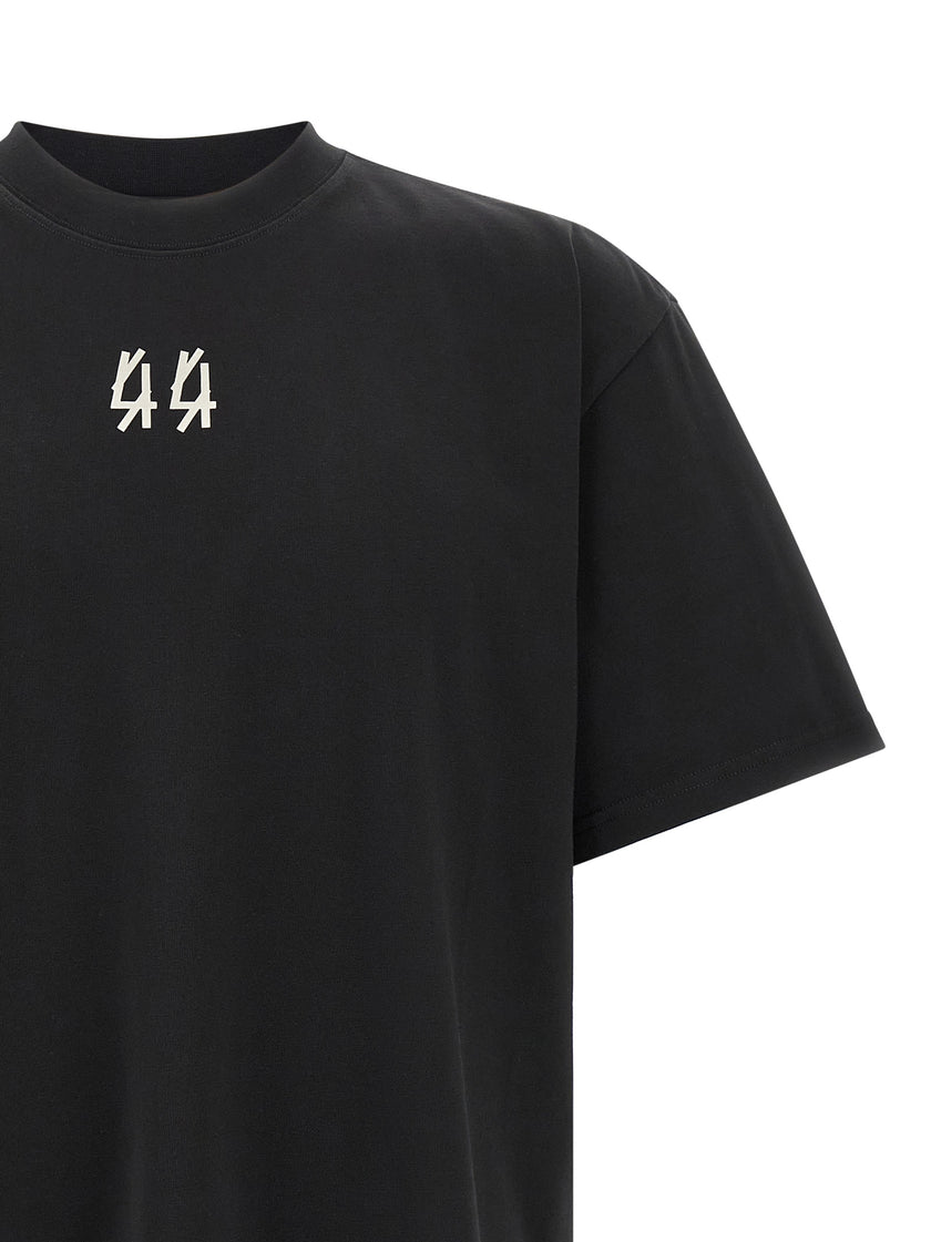 44 Label Group Schwarzer Baumwoll-Sportswear-Artikel