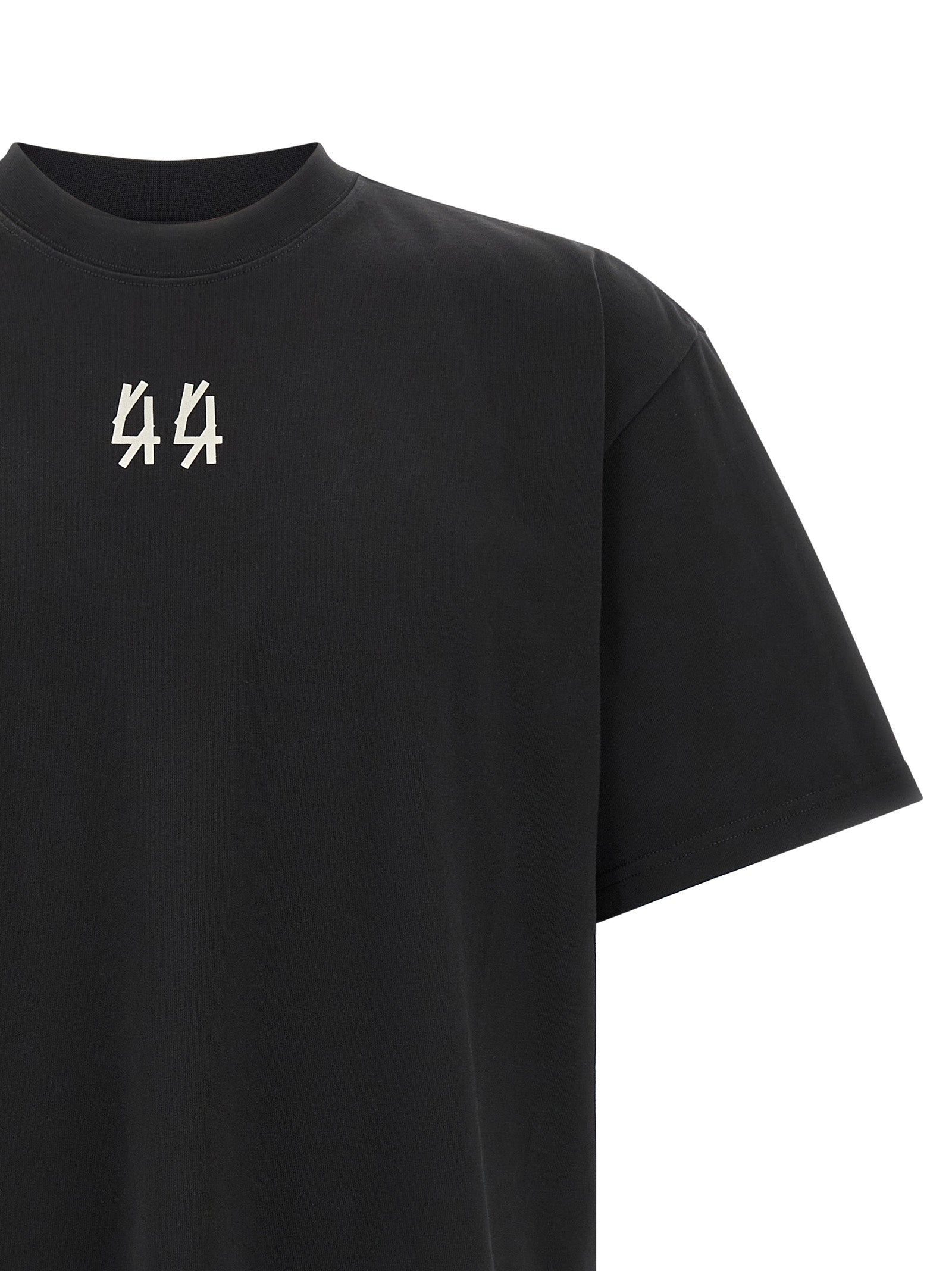 44 Label Group Schwarzer Baumwoll-Sportswear-Artikel