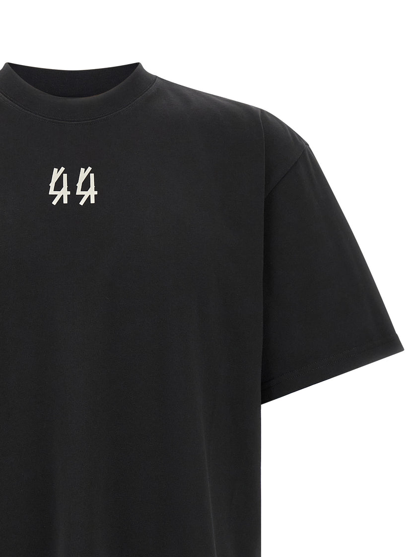 44 Label Group Schwarzer Baumwoll-Sportswear-Artikel