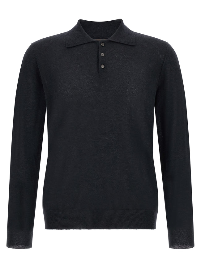 ZANONE blauer Kaschmir-Cardigan