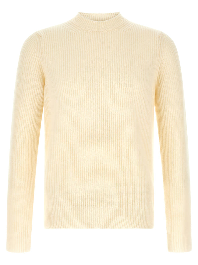 ZANONE White Pure Virgin Wool Cardigan
