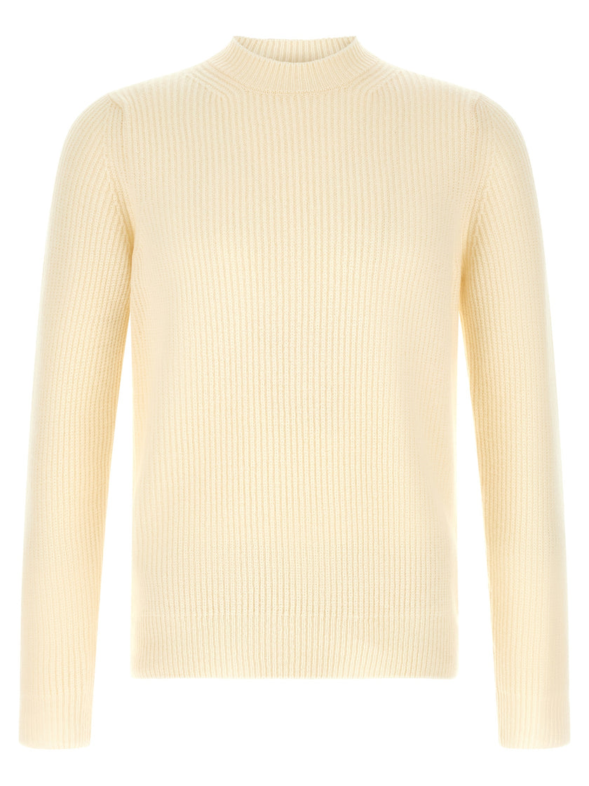 ZANONE White Pure Virgin Wool Cardigan