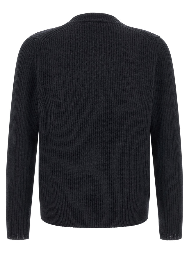 ZANONE Blauer Cardigan aus Schurwolle