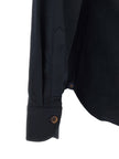 BORRIELLO Blaue Baumwollbluse