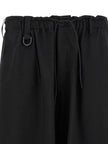 Y-3 Schwarze Cargohose aus Polyester